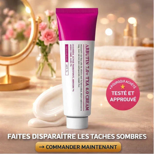 Crème coréenne avancée à l'arbutine et au TXA