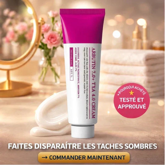 Crème coréenne avancée à l'arbutine et au TXA